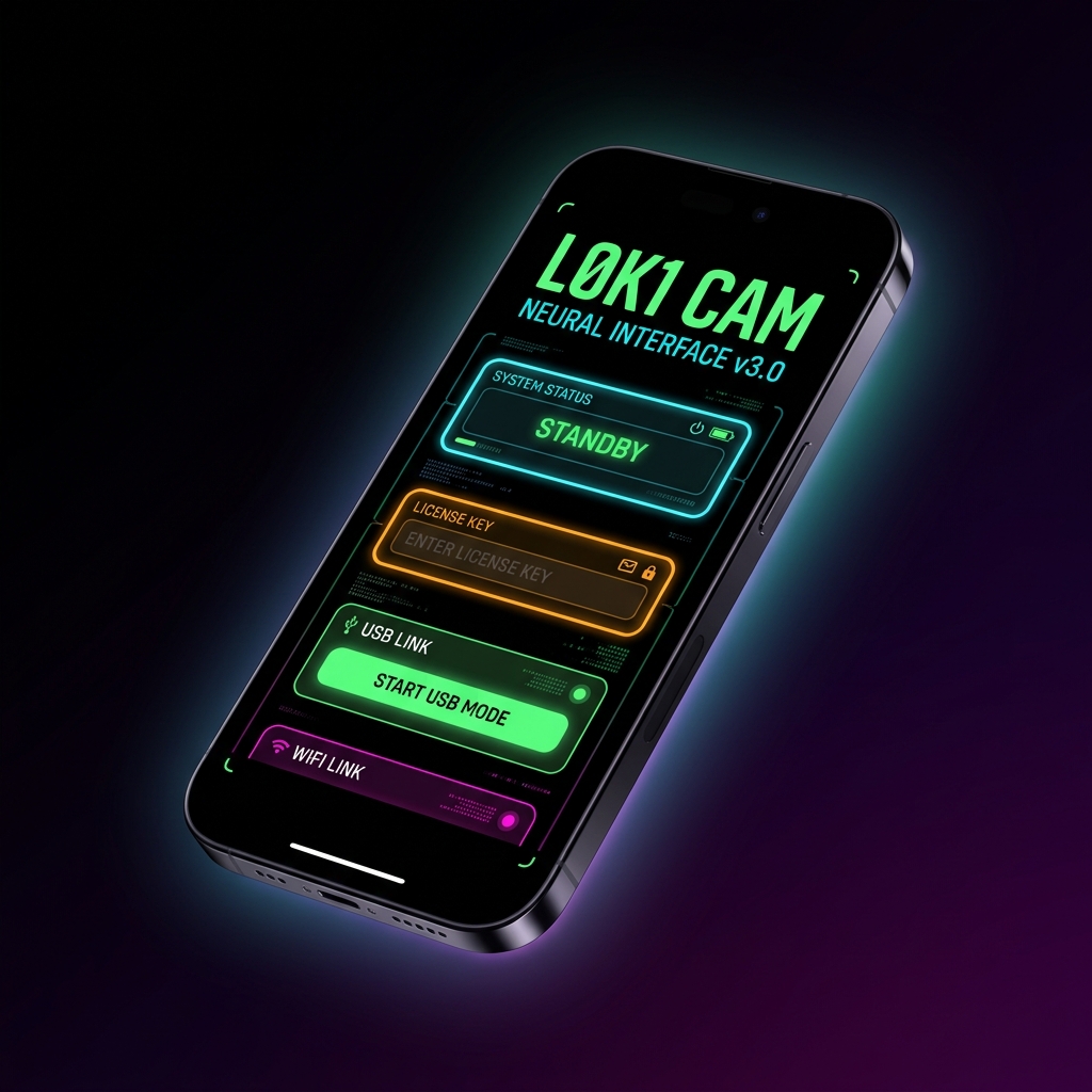 L0K1Cam App Preview